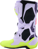 ALPINESTARS Tech 10 Supervented Boots - Purple/Fluorescent Yellow/Diva Pink - US 12 / EU 47 2010520-3150-12