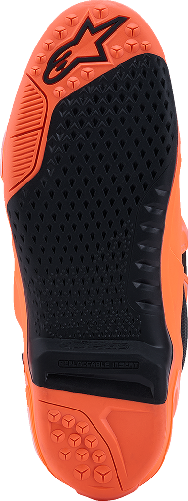 ALPINESTARS Tech 10 Supervented Boots - Fluorescent Orange/Black/White - US 14 / EU 49.5 2010520-4512-14