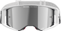 ALPINESTARS GOGGLES Supertech Goggle - Corp - White - Silver Mirror Lens 5100325-2055