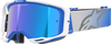 ALPINESTARS GOGGLES Vision 8 Goggle - Corp - Blue/White - Blue Mirror Lens 5101625-7274