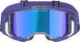 ALPINESTARS GOGGLES Vision 8 Goggle - Corp - Purple - Blue Mirror Lens 5101625-3116
