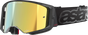 ALPINESTARS GOGGLES Supertech Vision Goggle - Vista - Black - Gold Mirror Lens 5100226-1581