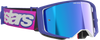 ALPINESTARS GOGGLES Supertech Vision Goggle - Vista - Purple Fluo/Pink - Blue Mirror Lens 5100226-3152