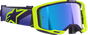 ALPINESTARS GOGGLES Vision 8 Goggle - Corp - Purple/Yellow Fluo - Blue Mirror Lens 5101625-3161