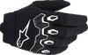 ALPINESTARS Youth Full Bore V2 Gloves - Black/White - 3XS 3540226-12-3XS