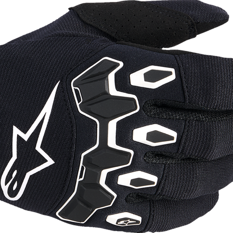 ALPINESTARS Youth Full Bore V2 Gloves - Black/White - Small 3540226-12-S
