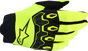 ALPINESTARS Youth Full Bore V2 Gloves - Fluo Yellow/Black - XS 3540226-551-XS