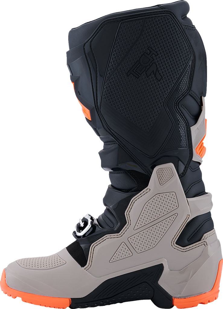 ALPINESTARS Tech 7 Enduro Boots - Black/Warm Gray/Fluorescent Orange - US 14 2010426-1562-14
