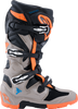 ALPINESTARS Tech 7 Enduro Boots - Black/Warm Gray/Fluorescent Orange - US 14 2010426-1562-14