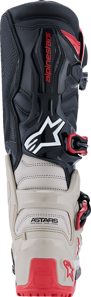 ALPINESTARS Tech 7 Enduro Boots - Black/Light Gray/Bright Red - US 13 2010426-1903-13