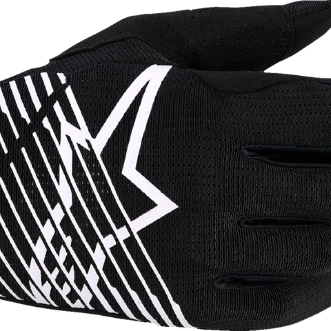 ALPINESTARS Radar Pro Gloves - Black/White - Small 3560325-12-S