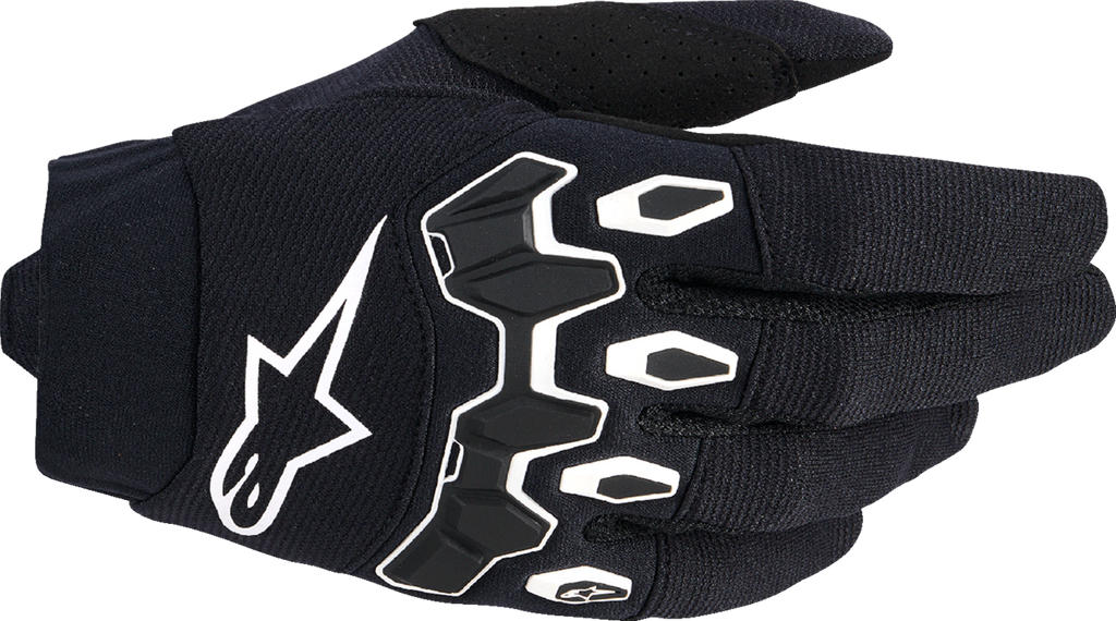 ALPINESTARS Full Bore V2 Gloves - Black/White - 4XL 3560426-12-4X