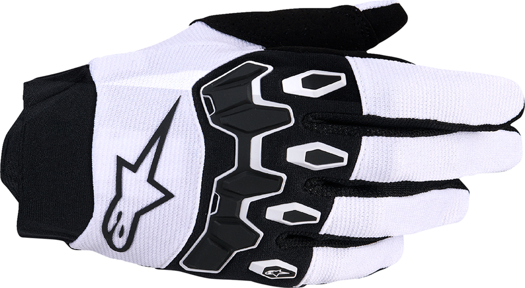 ALPINESTARS Full Bore V2 Gloves - Light Gray/Black - Small 3560426-9210-S