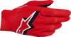 ALPINESTARS Supertech MX Gloves - Fire Red/Black/White - Large 3560526-3146-L