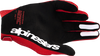 ALPINESTARS Supertech MX Gloves - Fire Red/Black/White - Medium 3560526-3146-M