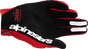 ALPINESTARS Supertech MX Gloves - Fire Red/Black/White - Medium 3560526-3146-M