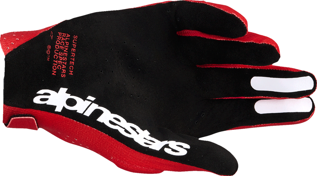 ALPINESTARS Supertech MX Gloves - Fire Red/Black/White - 4XL 3560526-3146-4X
