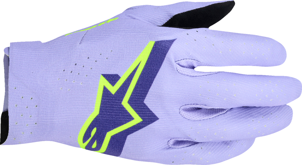 ALPINESTARS Supertech MX Gloves - Lavender/Violet/Fluo Yellow - Large 3560526-3151-L