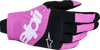 ALPINESTARS Techstar Gloves - Black/Light Gray/Purple - Large 3560125-1568-L