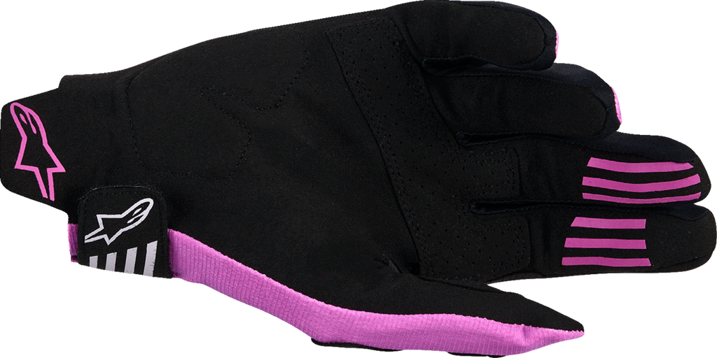 ALPINESTARS Techstar Gloves - Black/Light Gray/Purple - 2XL 3560125-1568-2X