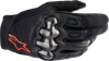 ALPINESTARS Megawatt V2 Gloves - Black/Fluo Red - 2XL 3565023-1030-2X