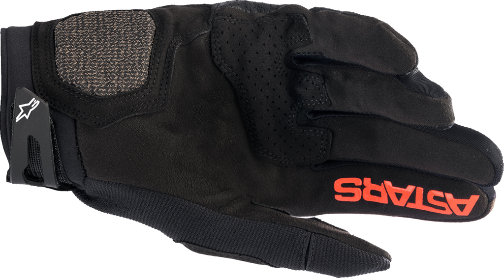 ALPINESTARS Megawatt V2 Gloves - Black/Fluo Red - 2XL 3565023-1030-2X