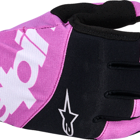ALPINESTARS Techstar Gloves - Black/Light Gray/Purple - XL 3560125-1568-XL