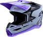 ALPINESTARS Youth SM3 Helmet - Jettson - Glosss Black/Gray/Purple - Medium 8303226-9277-YM