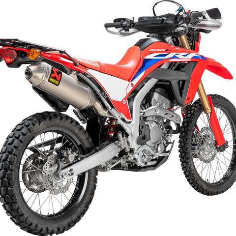 AKRAPOVIC Slip-On Line Muffler - Titanium - Honda CRF300L S-H3SO11-BNTA