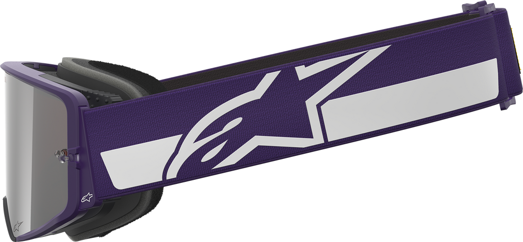 ALPINESTARS GOGGLES Supertech Goggle - Hunta 96 XXV - Purple/White - Silver Mirror Lens 5101226-3168