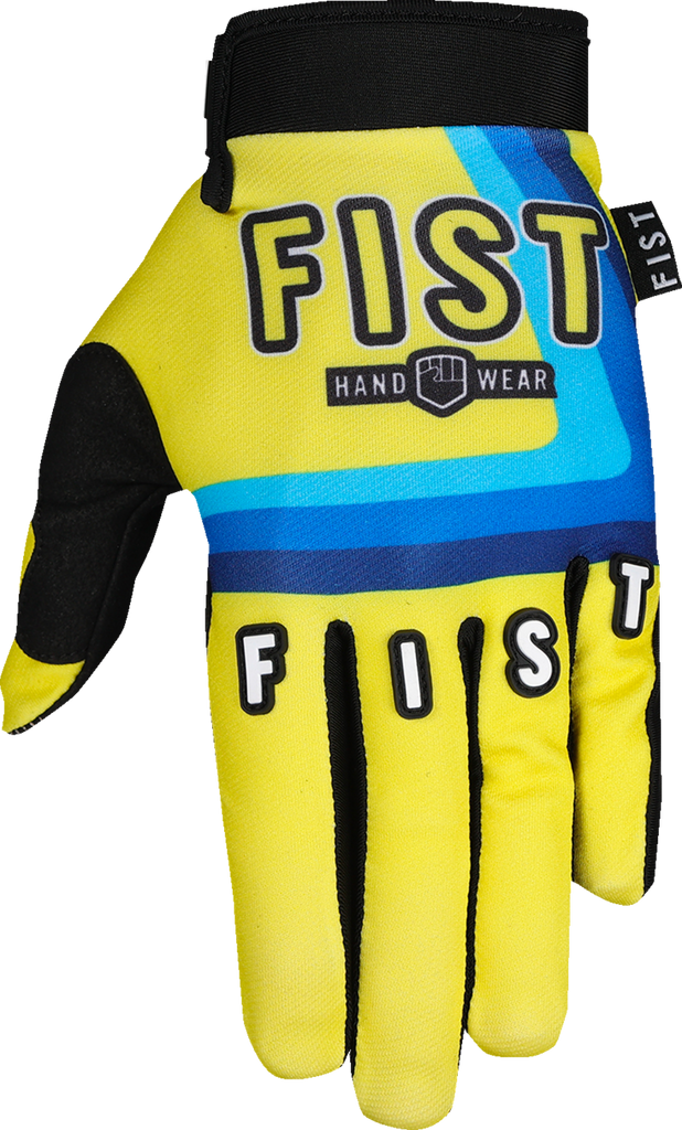 FIST HANDWEAR Strapped 90's Gloves, Yellow, Small - F-GS-01026-S