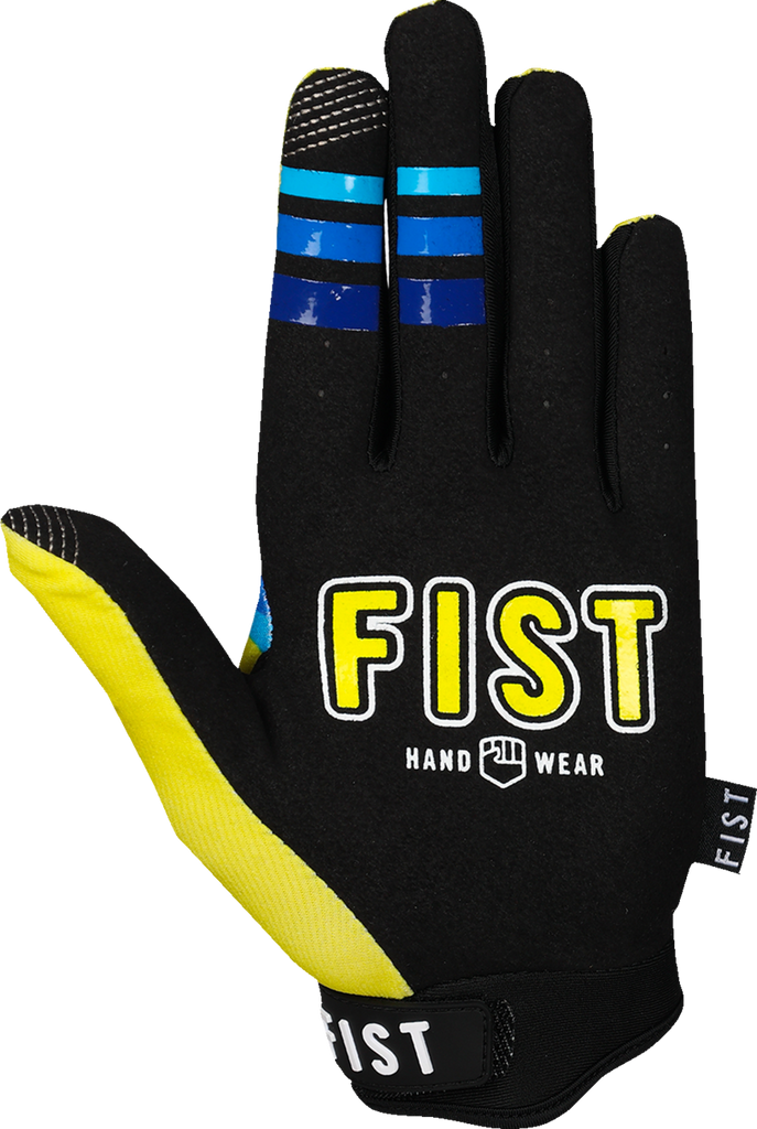 FIST HANDWEAR Strapped 90's Gloves, Yellow, Small - F-GS-01026-S