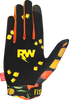 FIST HANDWEAR Youth Strapped R-Willy Red Label Mango Madness Gloves Small F-GSY-01521-S