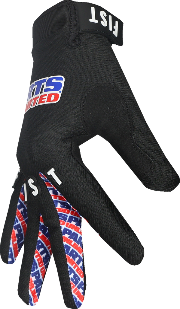 FIST HANDWEAR Parts Unlimited Black Gloves, Medium - F-GS-01562-M