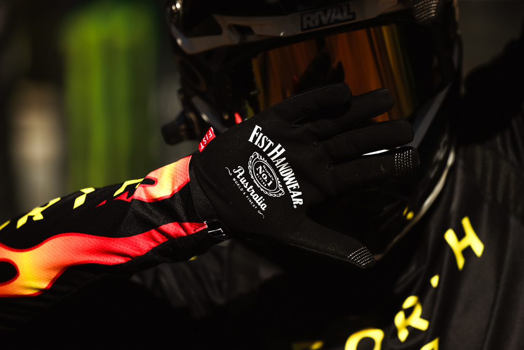 FIST HANDWEAR Strapped Sam Hill Red Label Good Times Gloves, 2XL