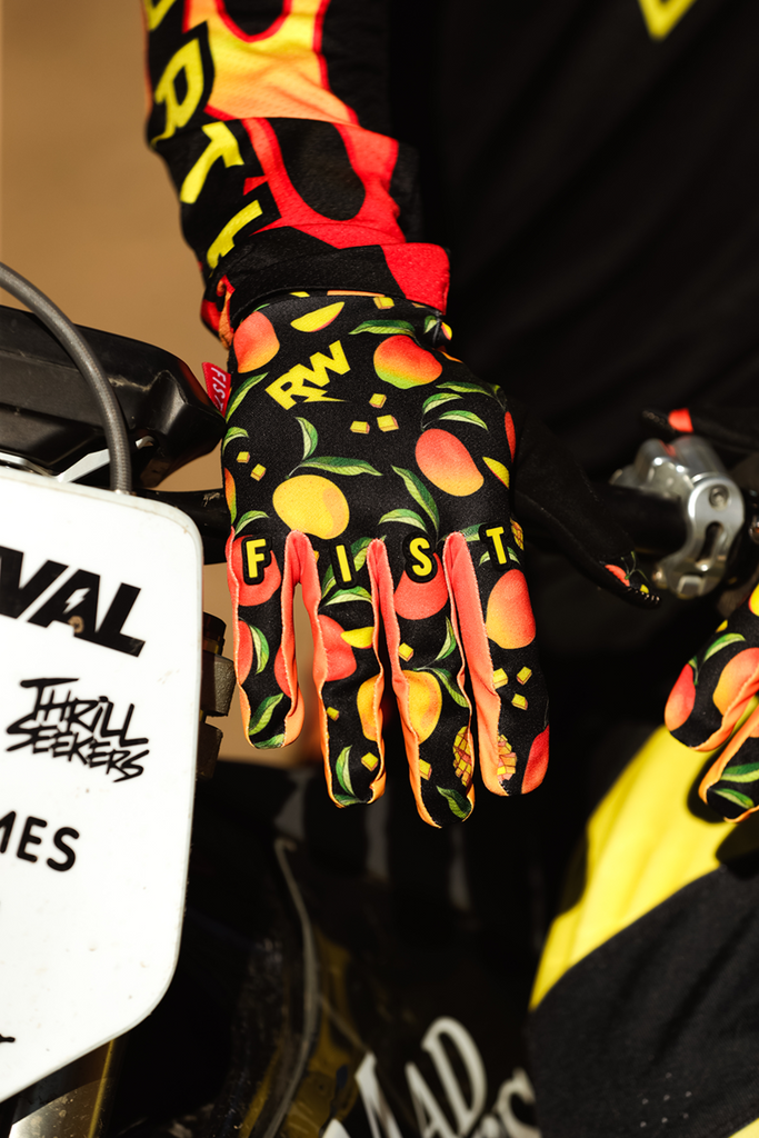 FIST HANDWEAR Strapped R-Willy Red Label Mango Madness Gloves 2XL F-GS-01521-2XL