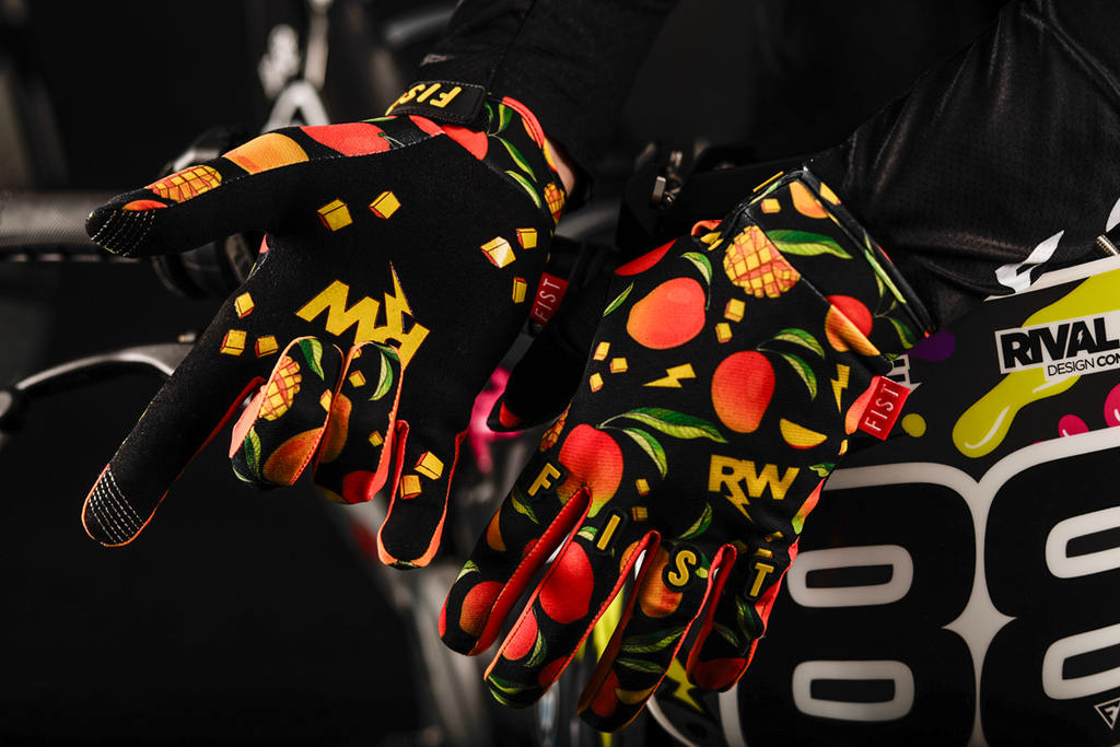 FIST HANDWEAR Strapped R-Willy Red Label Mango Madness Gloves 2XL F-GS-01521-2XL