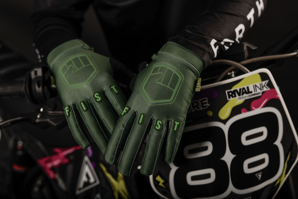 FIST HANDWEAR Strapped Earth Stocker Gloves, Olive, XS – F-GS-01529-XS