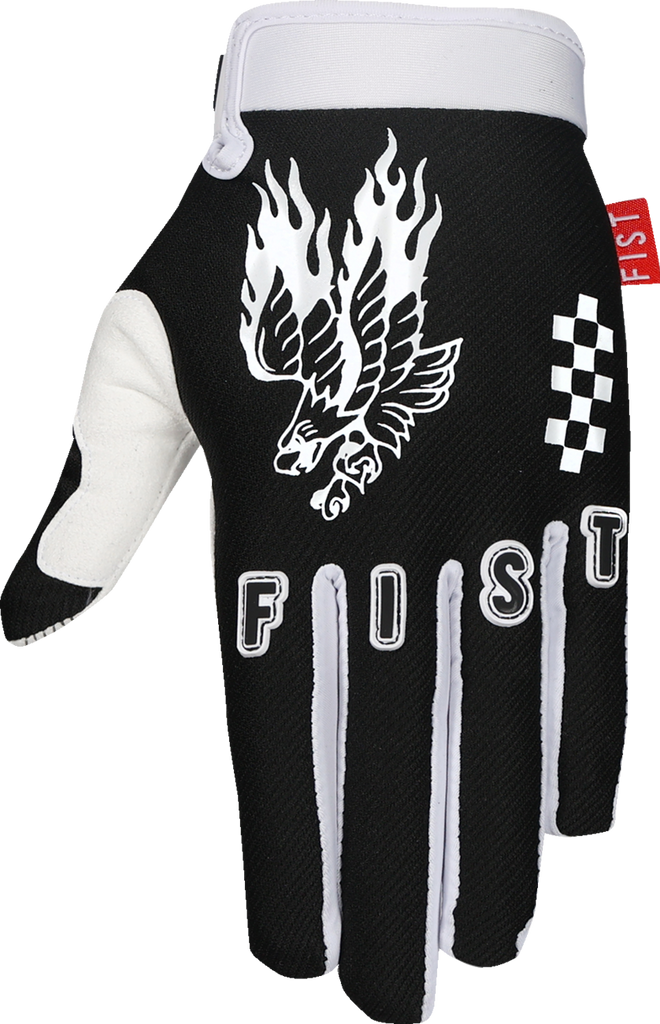 FIST HANDWEAR Strapped Baxter Maiwald Red Label Soaring Eagle Gloves, Medium – F-GS-01436-M