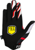 FIST HANDWEAR Strapped 90's Gloves - Red, Medium - F-GS-01027-M