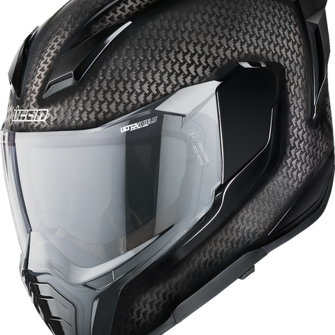 ICON Ultraflite™ Carbon Helmet with MIPS® – Black, Large, 0101-18575
