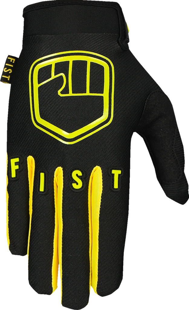 FIST HANDWEAR Strapped Stocker Gloves, Fluoro Yellow, 2XS - F-GS-01130-XXS