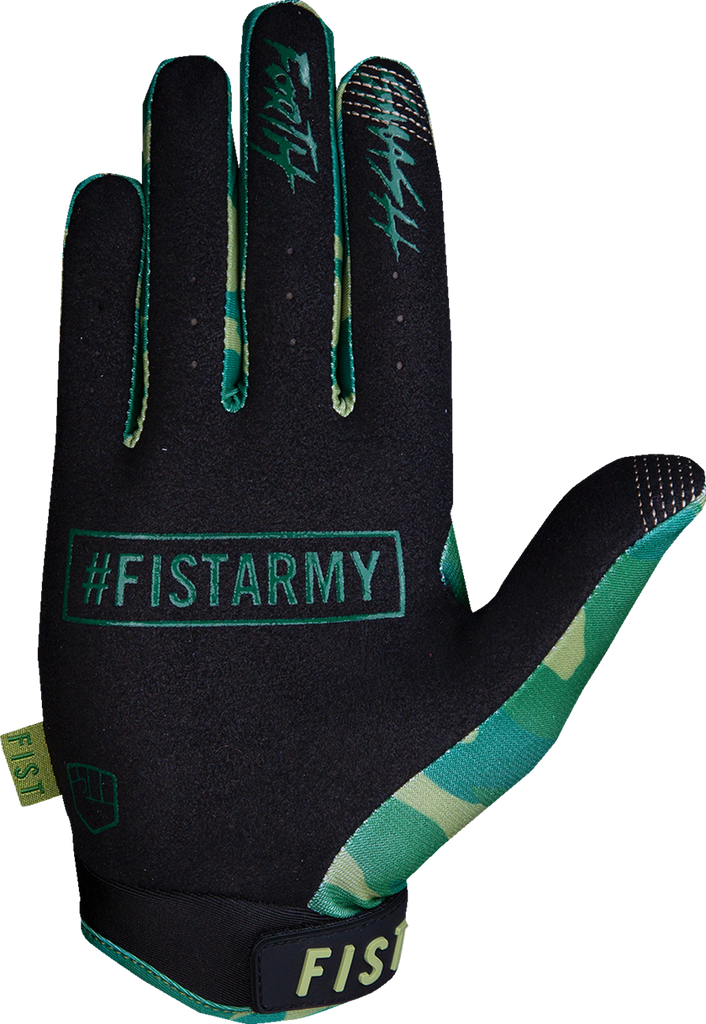 FIST HANDWEAR Strapped Stocker Camo Gloves, Small - FS00314S