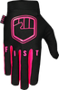 FIST HANDWEAR Strapped Stocker Gloves, Fluoro Pink, Large - F-GS-01131-L