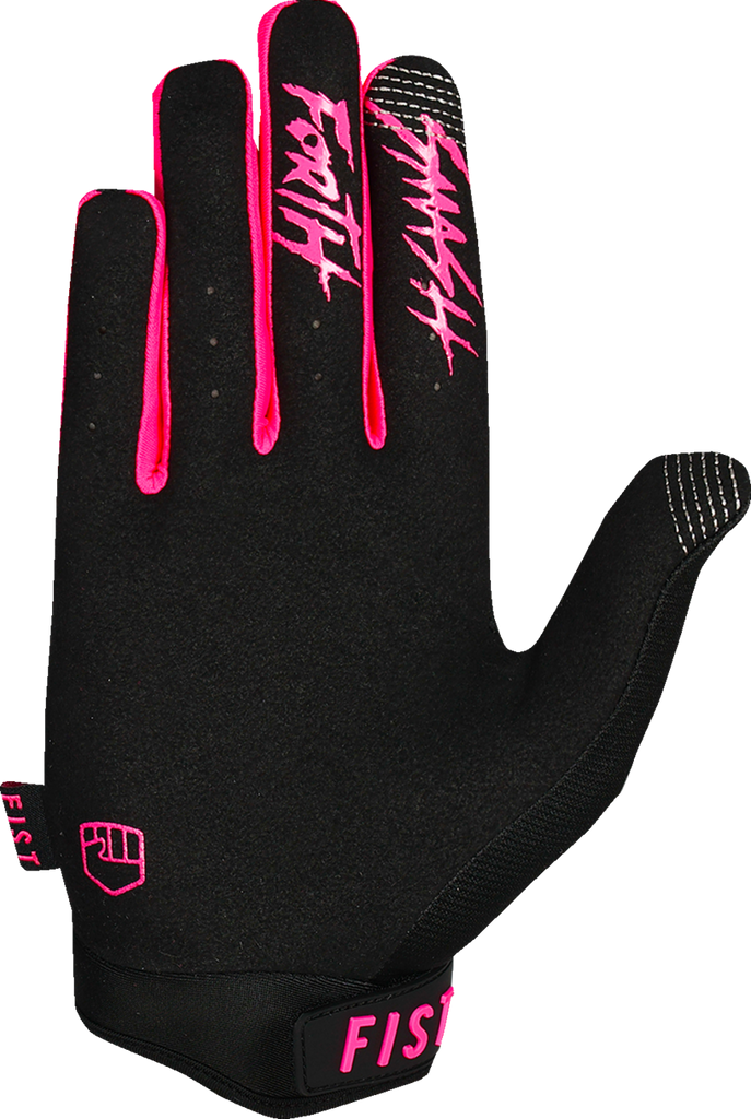 FIST HANDWEAR Strapped Stocker Gloves, Fluoro Pink, Large - F-GS-01131-L