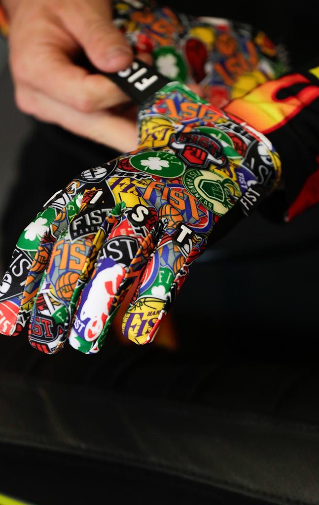 FIST Handwear Strapped Hard Court Gloves, 2XS - F-GS-01515-XXS