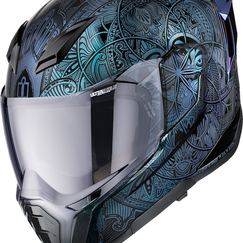 ICON Ultraflite™ MIPS® Opal Mandala Helmet Blue XL 0101-18698