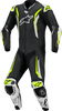Alpinestars GP Tech v5 1-Piece Leather Suit Black/White/Yellow Fluo, US 40 / EU 50 - 3150226-125-50