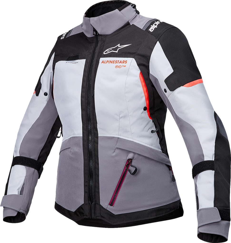 Alpinestars Stella Andes v4 Drystar Jacket Dark Gray/Ice Gray/Black/Coral 2XL 3210126-9276-2X
