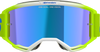 Alpinestars Vision 5 Blaze Goggle, Yellow/Blue with Blue Mirror Lens 5102125-5007